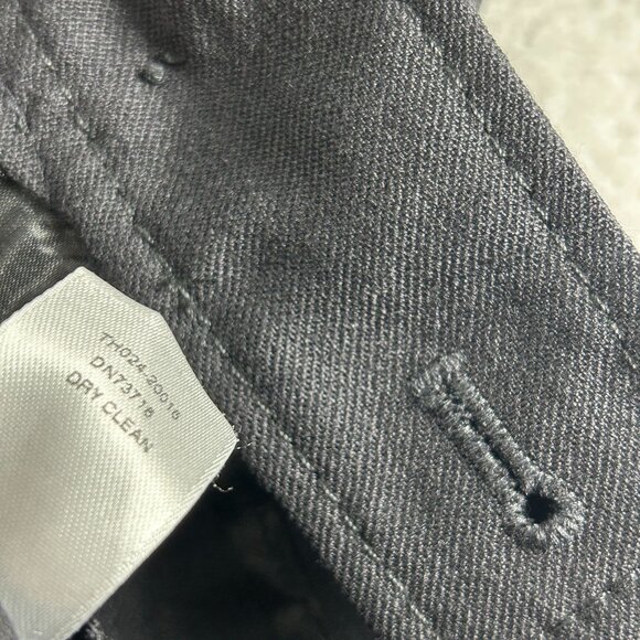 Pendleton Women’s Black Virgin Wool Dress Pants 6 Wide-Leg Flat Front Classic - Picture 5 of 12